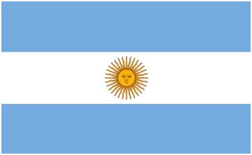 Argentina flag large